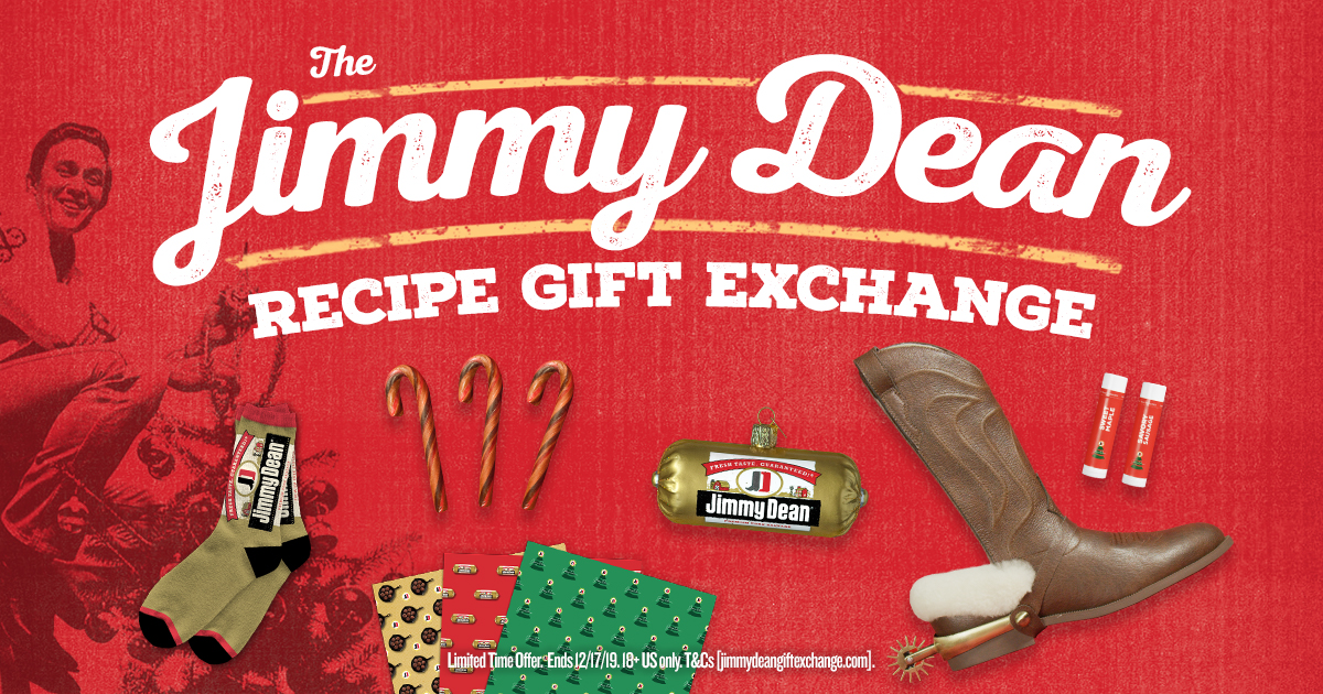 Jimmy Dean Recipe Gift Exchange Brings Joy to the Holidays with